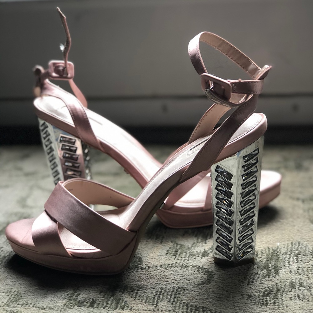 Topshop 42 Blush Sandle/Heel